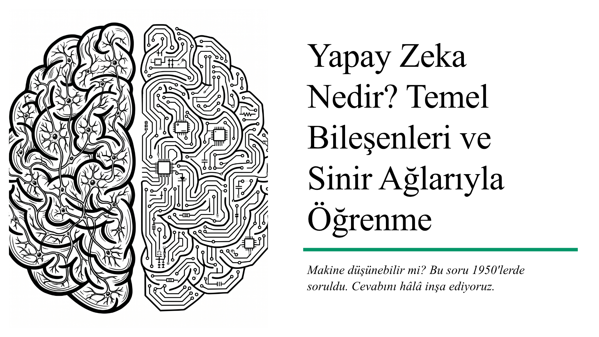 Yapay Zeka Nedir? yazısının kapak görseli